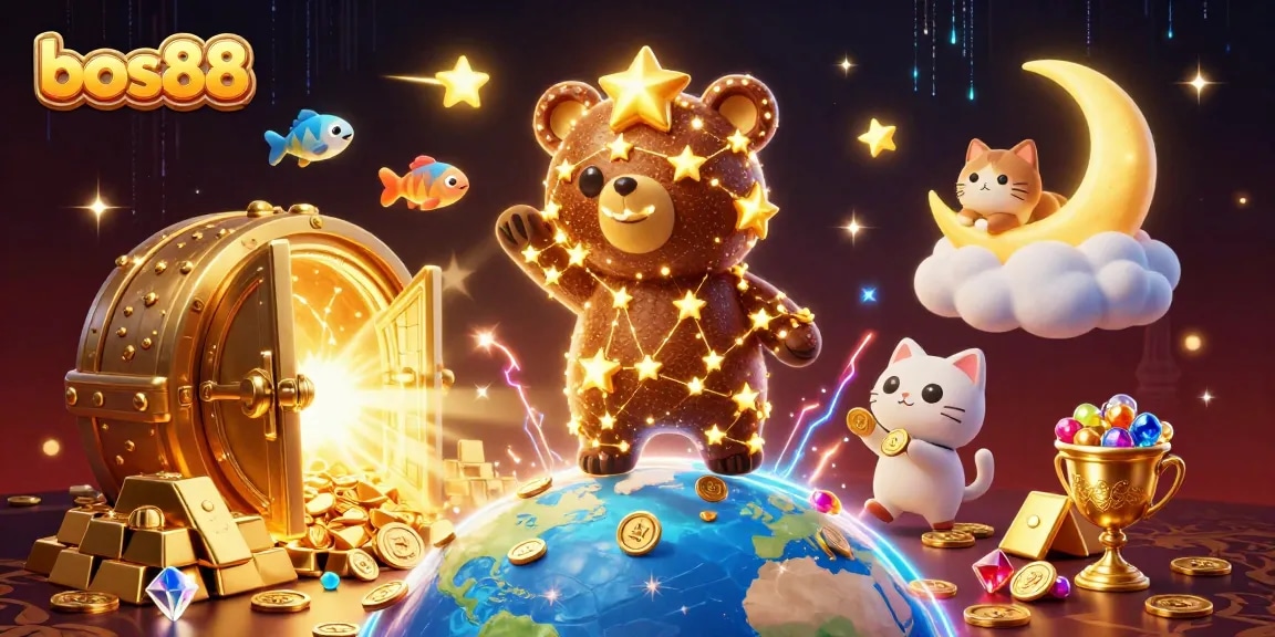 Experience thrilling wins at bos88 with dazzling treasure and vibrant casino elements.