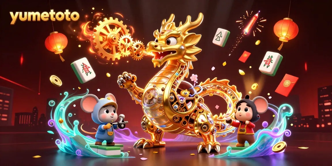 Experience thrilling gameplay on yumetoto with dynamic casino elements in an epic scene.