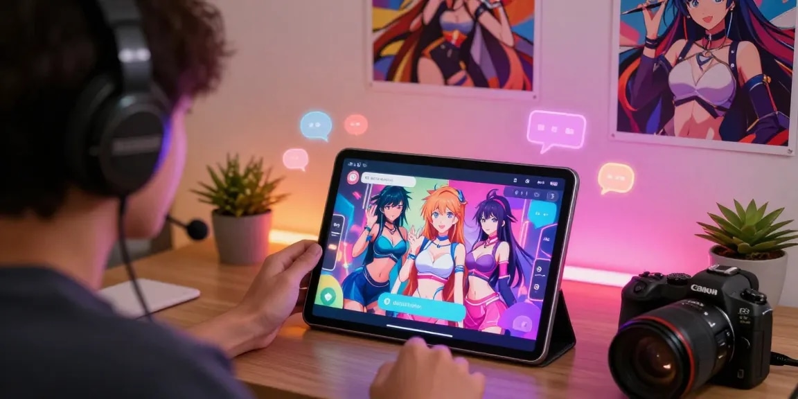 Engaging ai hentai chat experience on a vibrant digital platform