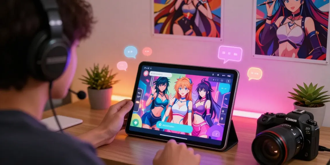 Engaging ai hentai chat experience on a vibrant digital platform