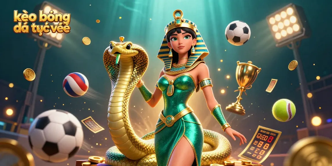 Engage in kèo bóng đá trực tuyến while enjoying dynamic betting action with a vibrant scene.