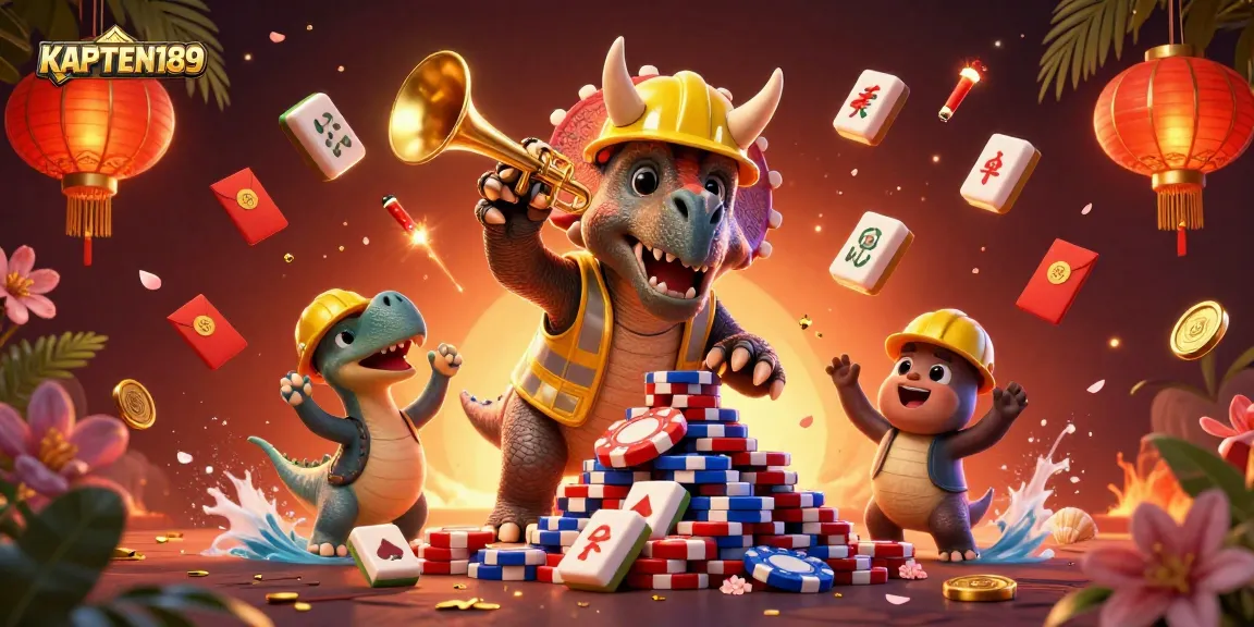 KAPTEN189 memberikan keseruan bermain slot online dengan karakter lucu dan suasana mencolok.