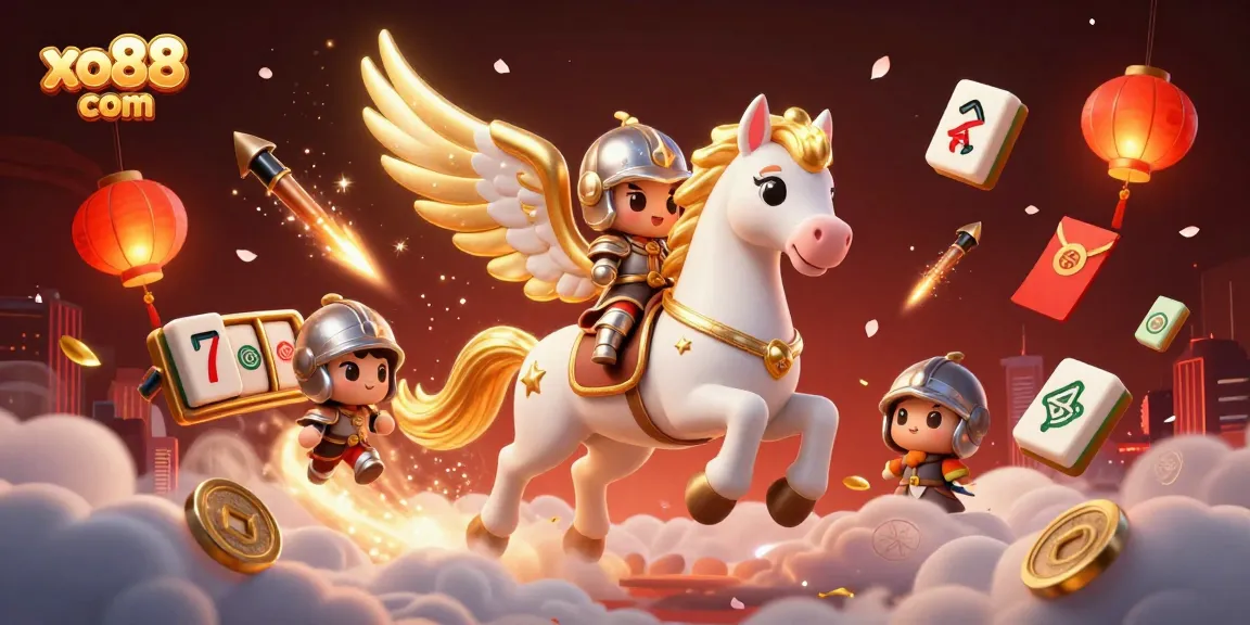 Engage with thrilling gaming action at xo88 com featuring vibrant casino elements and characters.