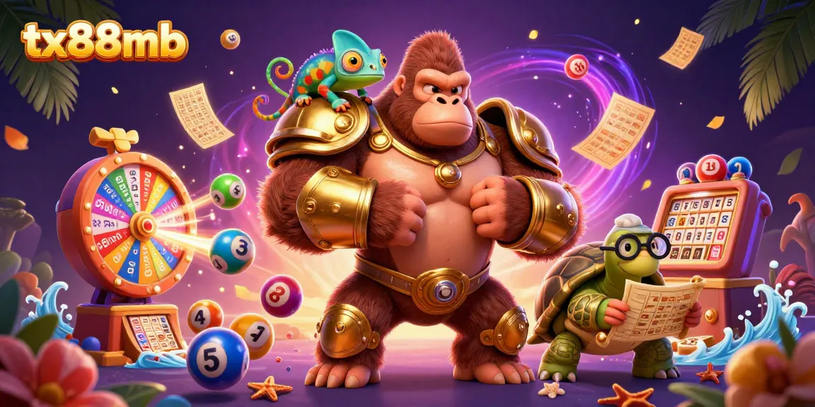 Experience the vibrant lottery excitement at tx88mb with dynamic game elements and charismatic characters.